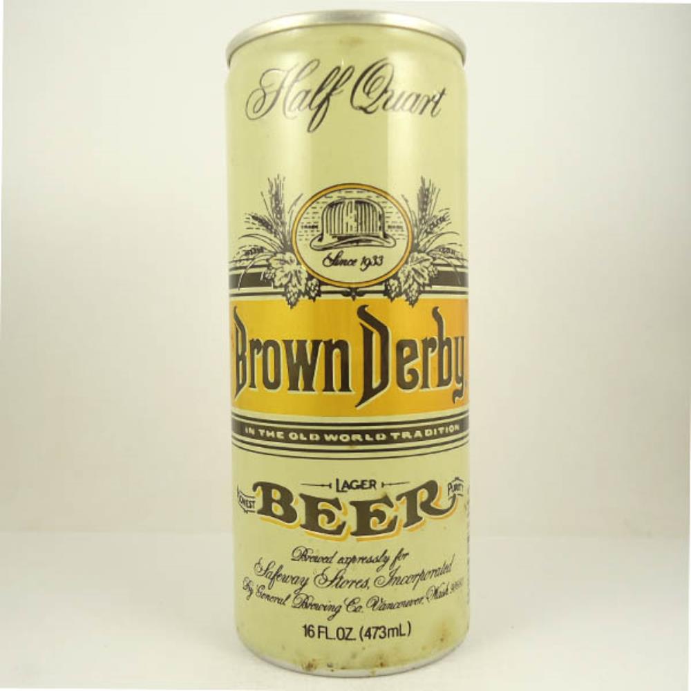 Estados Unidos Brown Derby Lager Beer 473ml