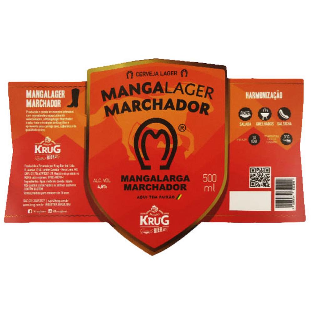 Krug Bier Mangalager Marchador 500ml