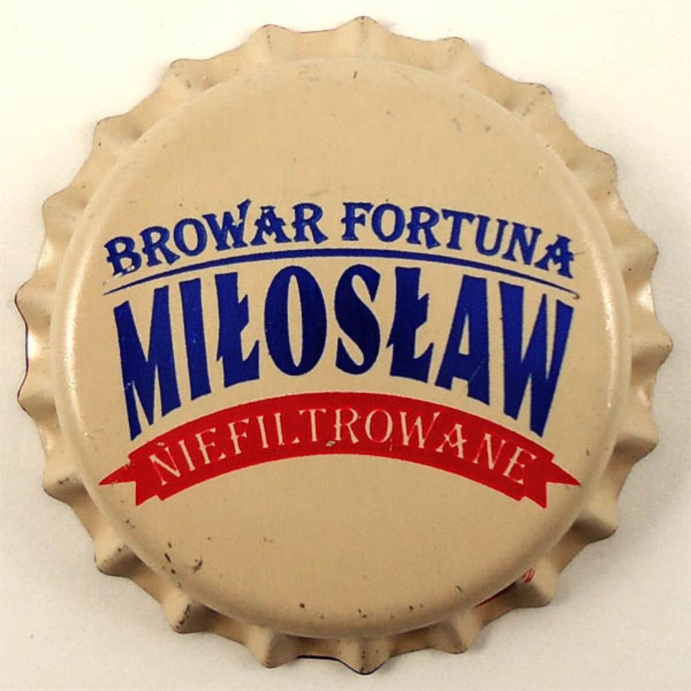 Polônia Browar Fortuna Miloslaw Niefiltrowane