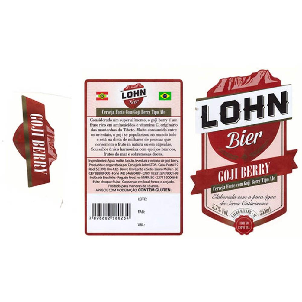 Lohn Bier Goji Berry Tipo Ale 2017 -  355 ml