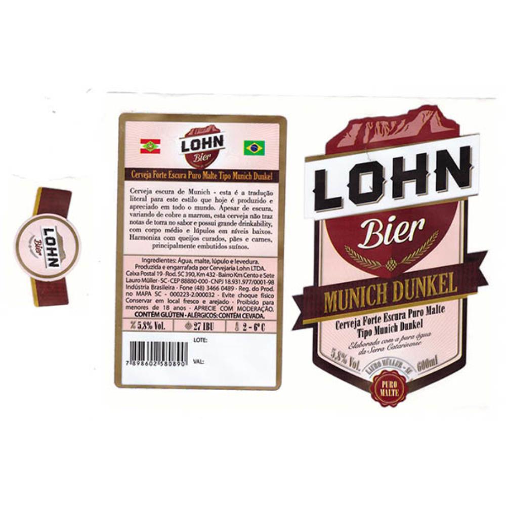 Lohn Bier Munich Dunkel 2017 - 600 ml