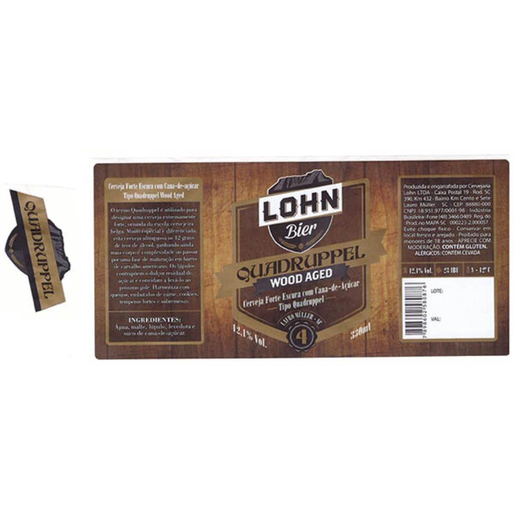 Lohn Bier Quadruppel Wood Aged 330 ml