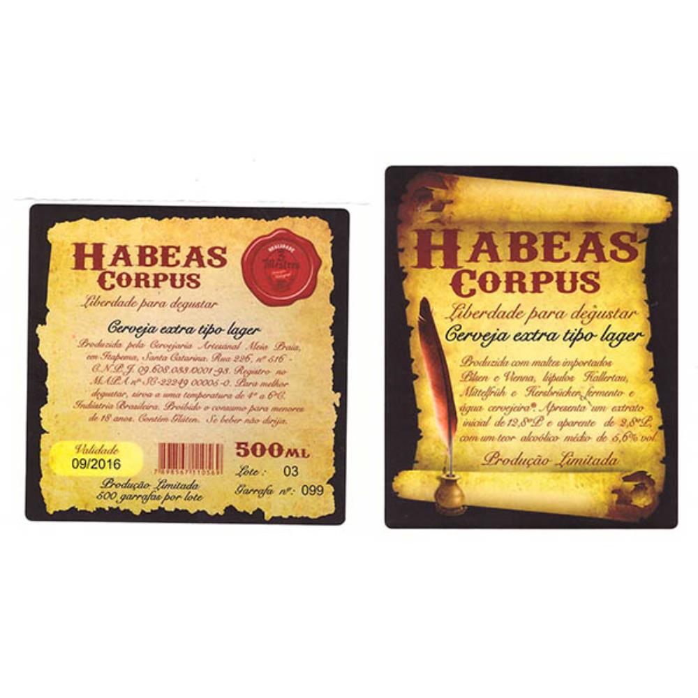 Habeas Corpus Tipo Lager 500 ml