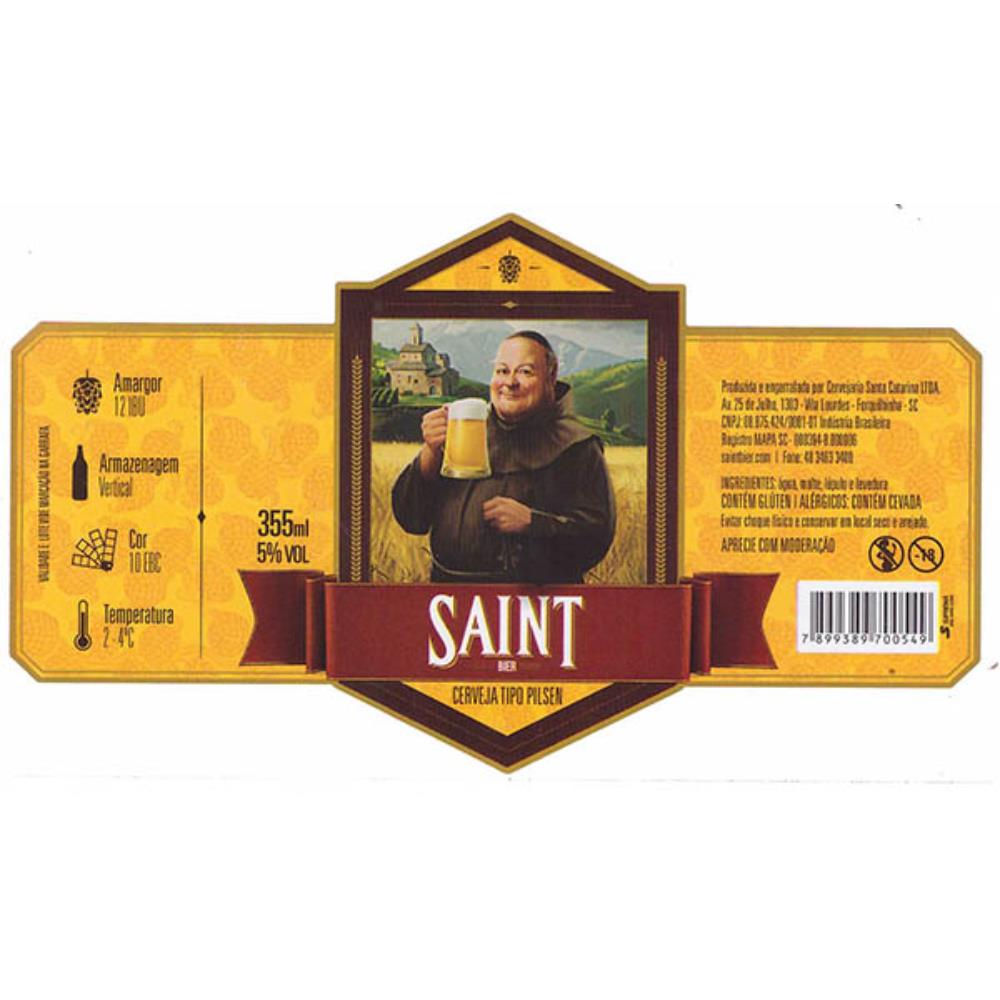 Saint Bier Tipo Pilsen 355 ml