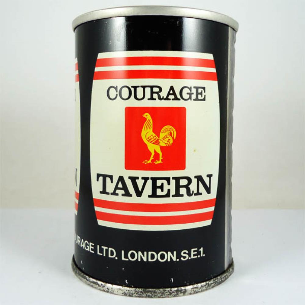 Lata de cerveja Inglaterra Courage Tavern 275ml