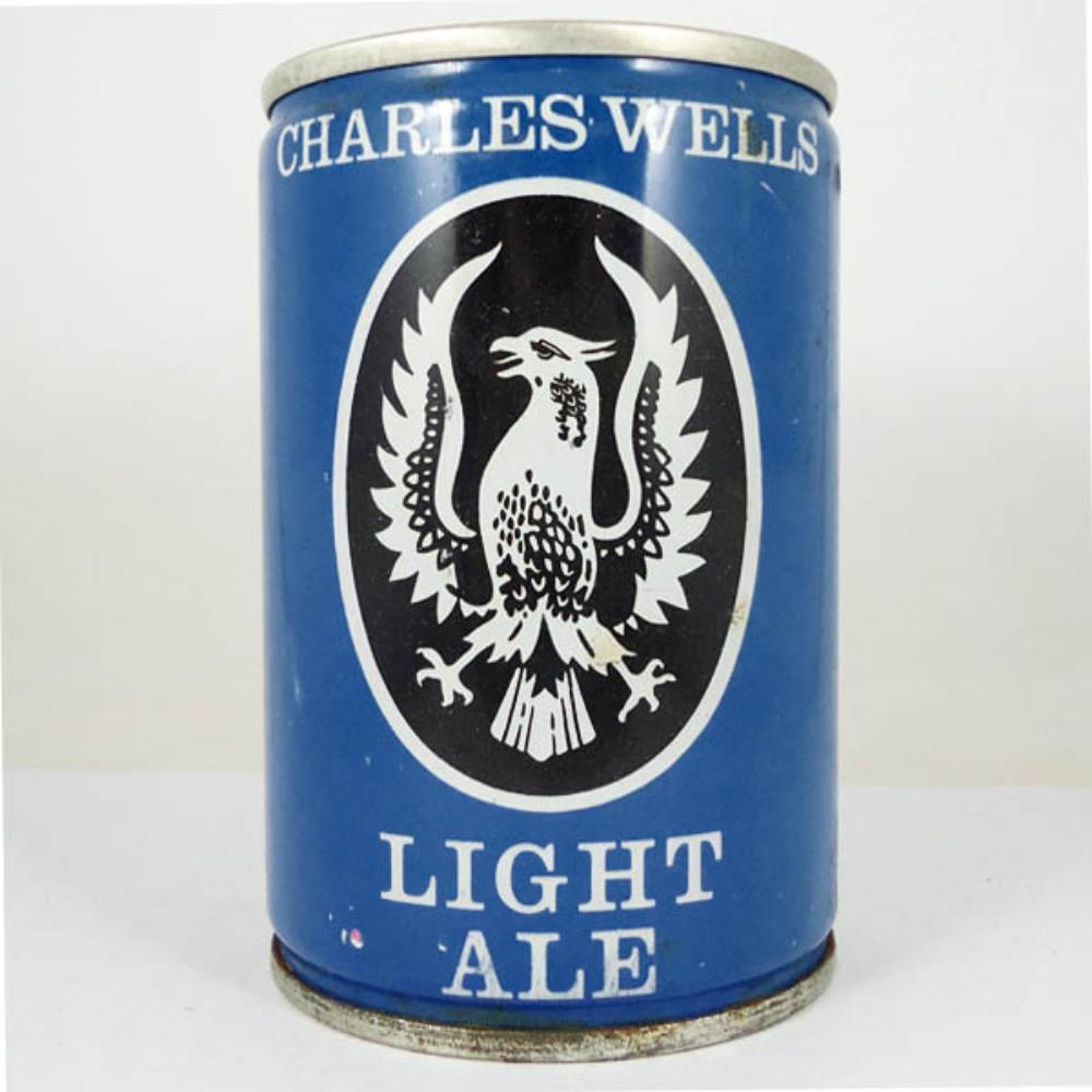 Lata de cerveja Inglaterra Charles Wells Light Ale