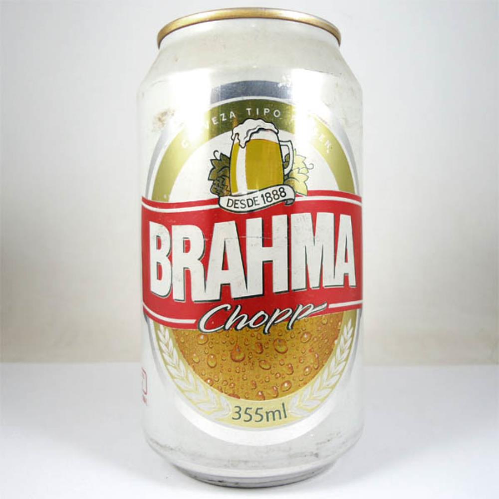 Lata de Cerveja Venezuela Brahma Chopp 2