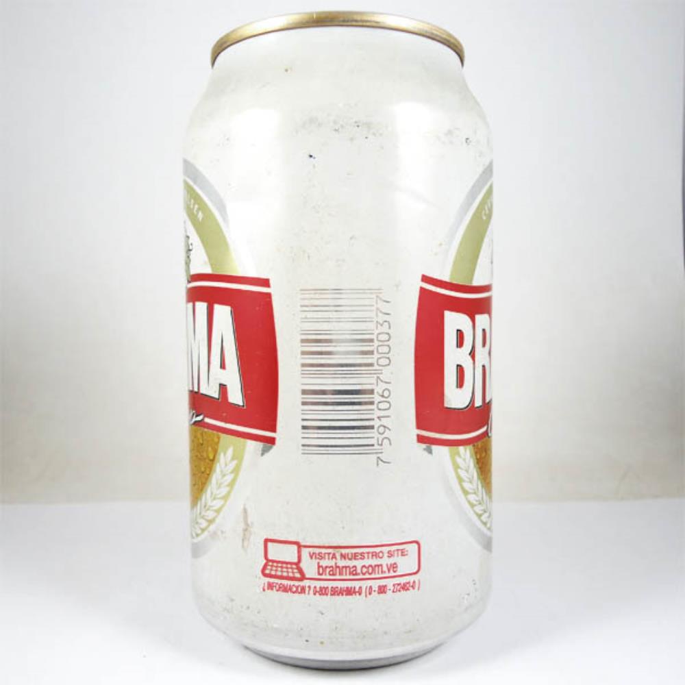Lata de Cerveja Venezuela Brahma Chopp