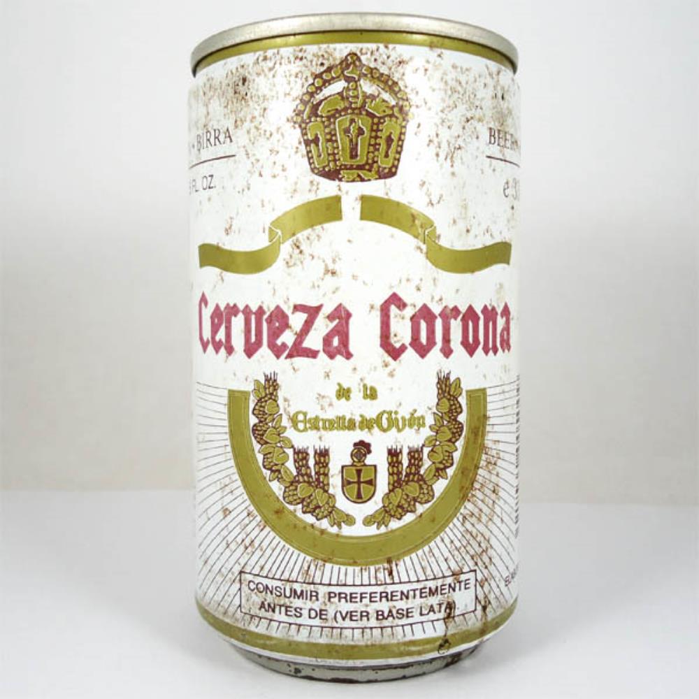 Lata de Cerveja Astúrias Cerveza Corona
