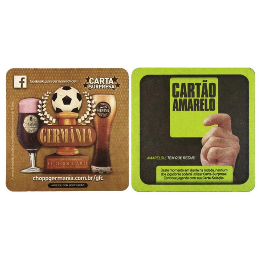Germânia Futebol Card - Cartão Amarelo