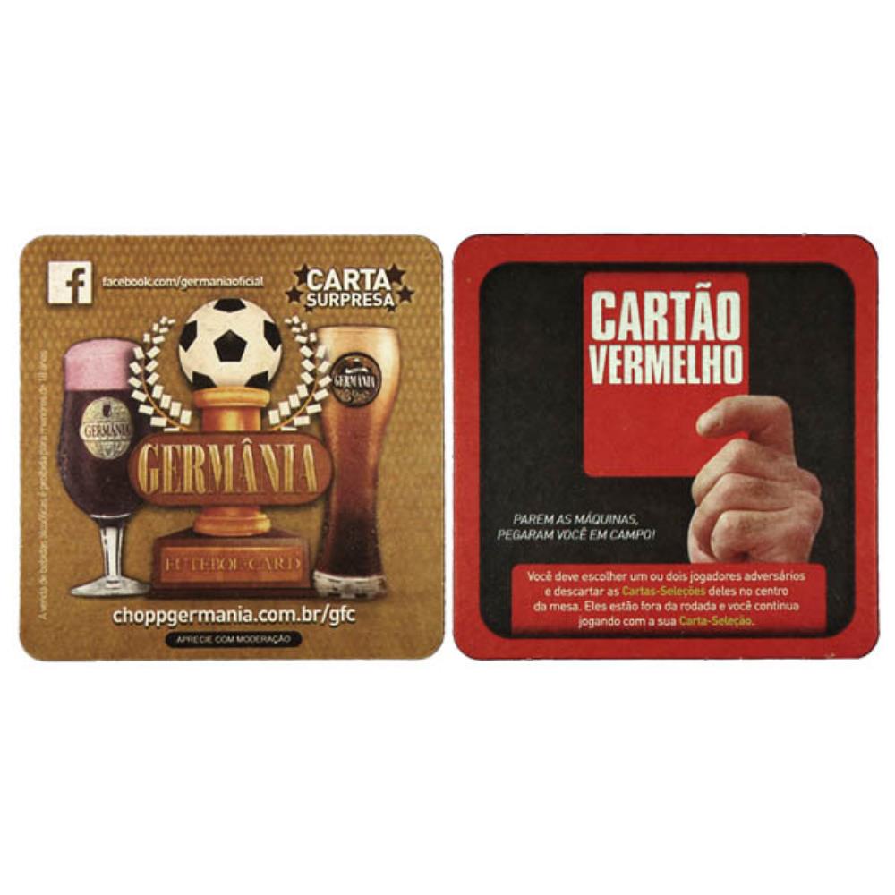 Germânia Futebol Card - Cartão Vermelho