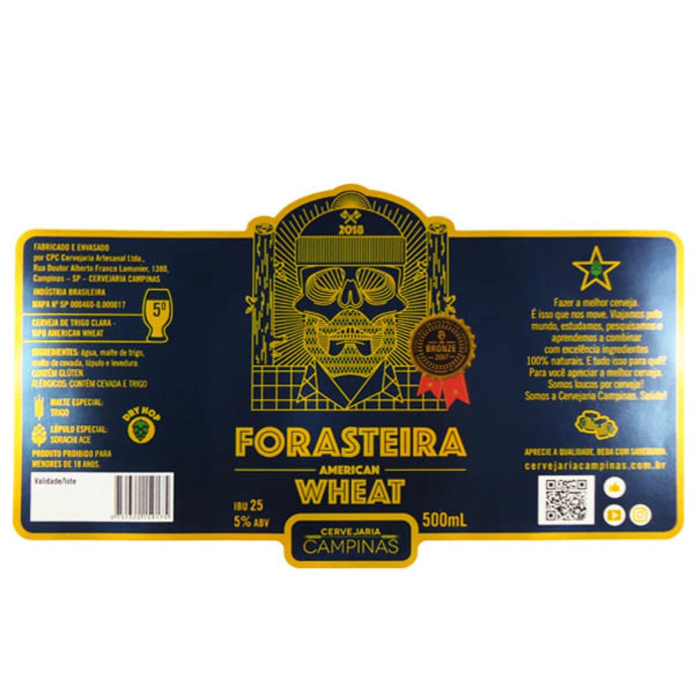 Forasteira American Wheat 500ml