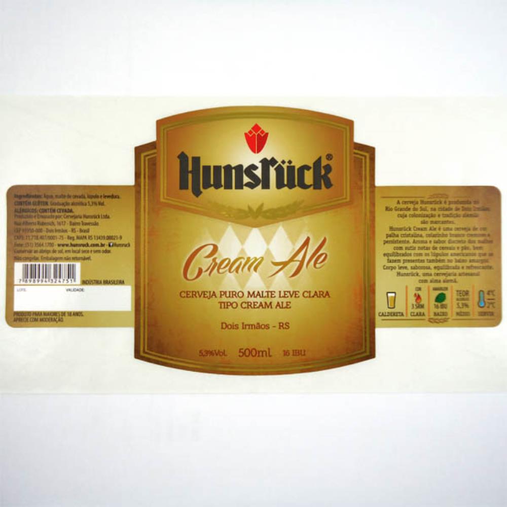 Hunsruck Cream Ale 500ml