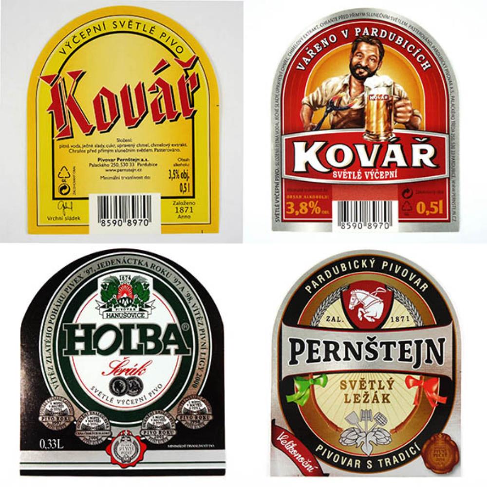 Rótulos de Cerveja Set República Tcheca Lote 2