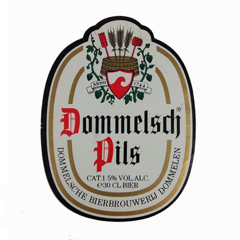 Rótulo de Cerveja Holanda Dommelsch Pils