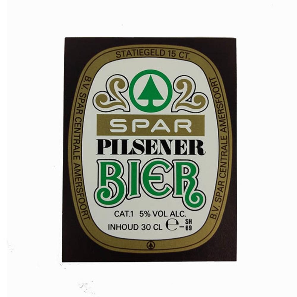 Rótulo de Cerveja Holanda Spar Pilsener Bier