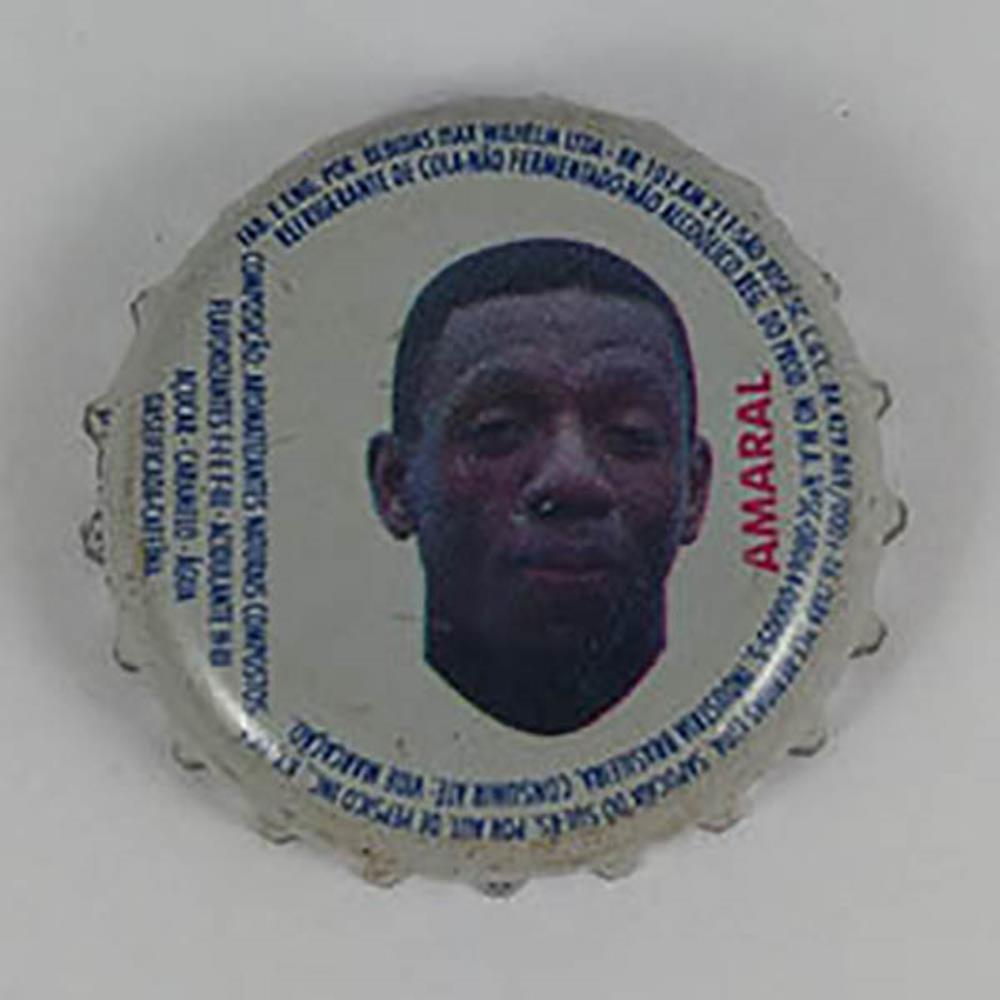 Tampinha Pepsi jogadores 1990 - Amaral