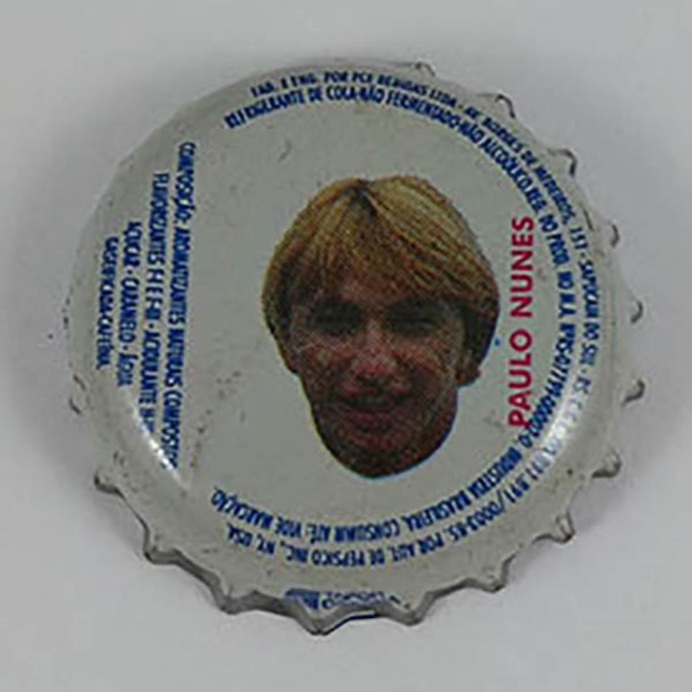 Tampinha Pepsi jogadores 1990 - Paulo Nunes