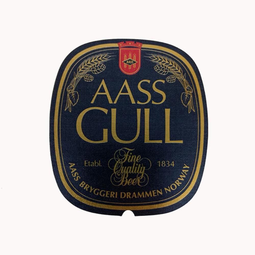 Rótulo de Cerveja Noruega AASS GULL