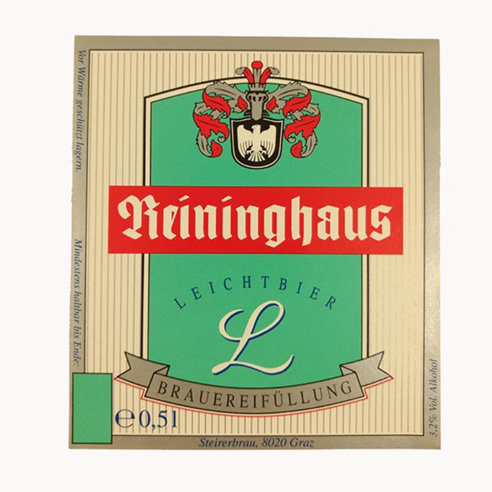 Rótulo De Cerveja Alemanha Keininghaus Leichtbier
