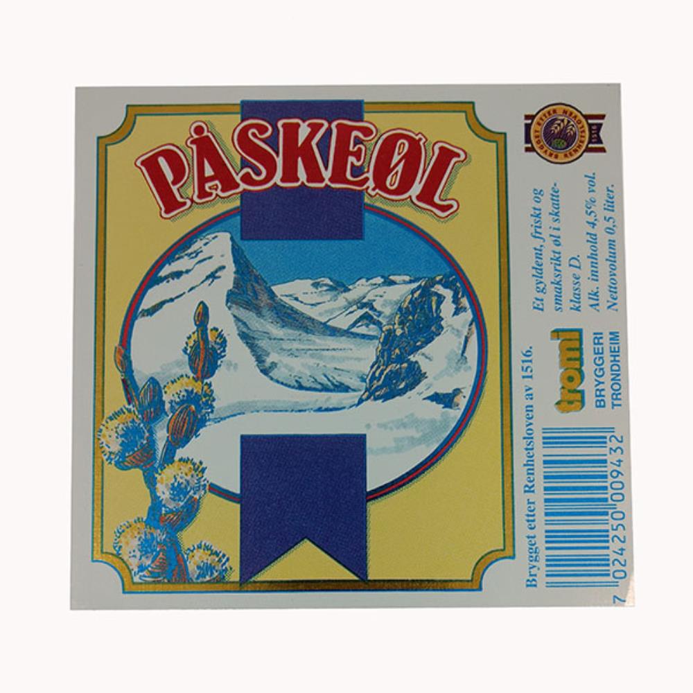 Rótulos de Cerveja Suécia Tromi Paskeol
