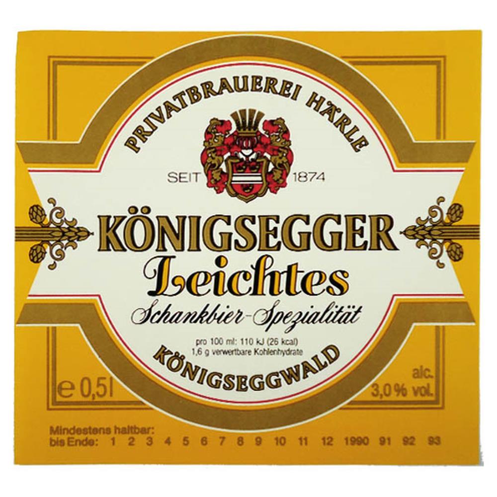 Rótulo De Cerveja Alemanha Konigsegger Leichtes 3
