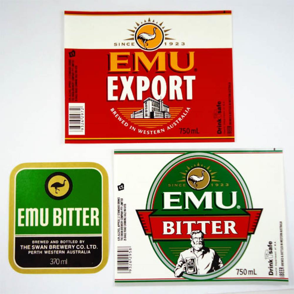 Rótulos de Cerveja Austrália Emu Beer 7