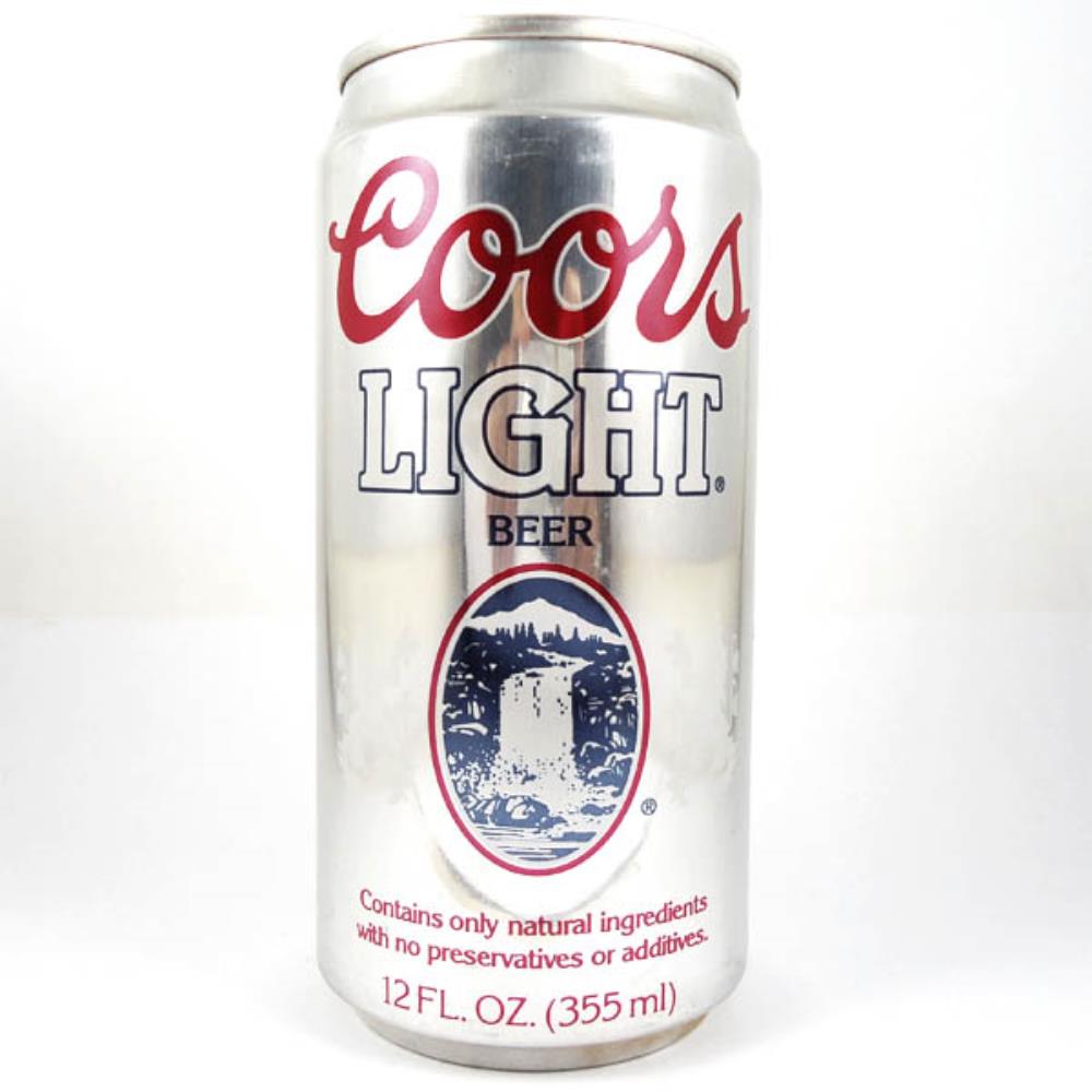 Lata de Cerveja Estados Unidos Coors Light Colorad