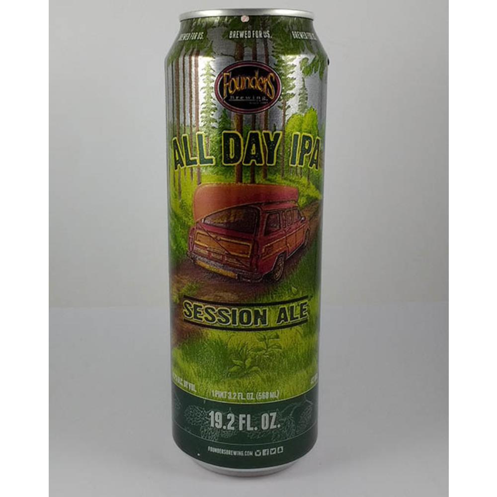 Lata de cerveja Founders All day IPA 568 ml