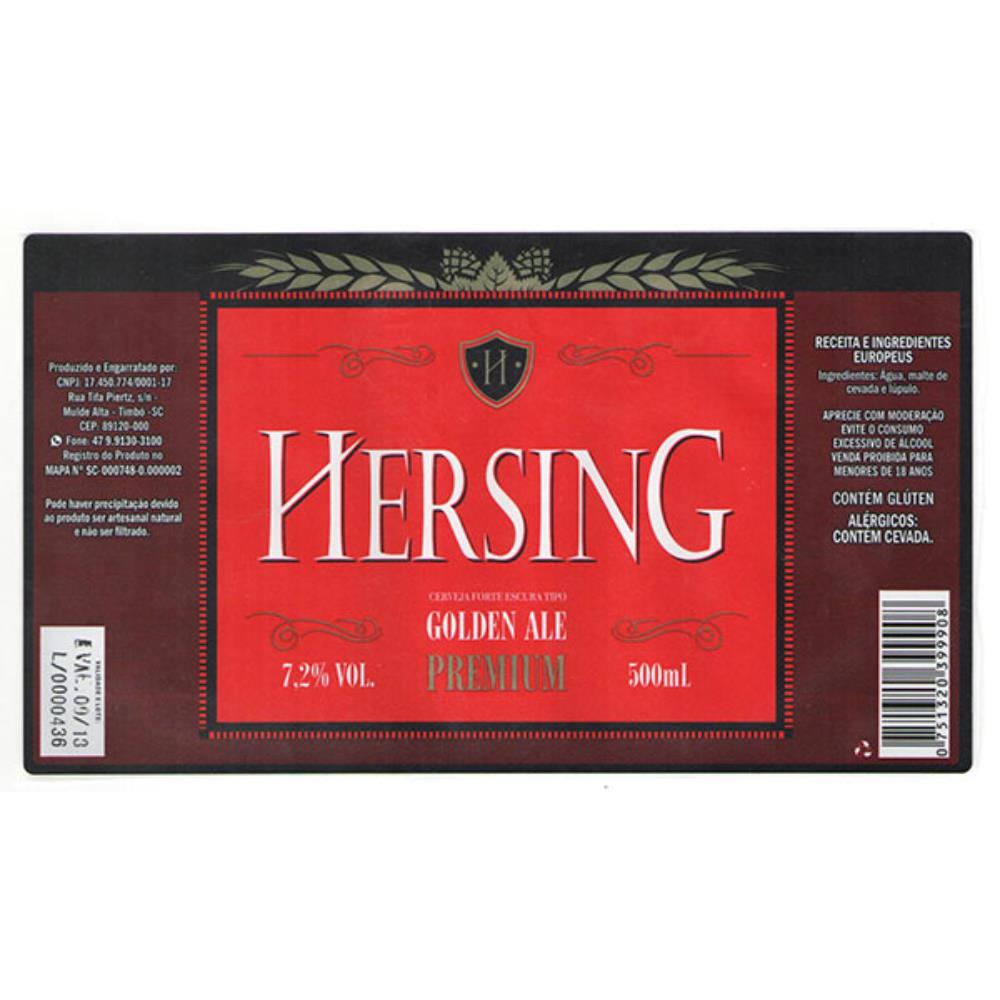 Hersing - Golden Ale Premium 