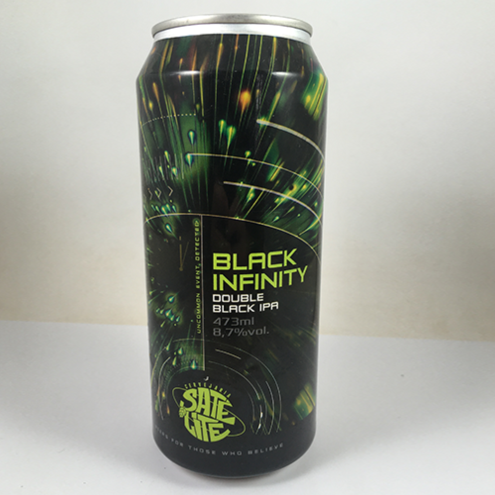 Satélite Black Infinity Double Black IPA