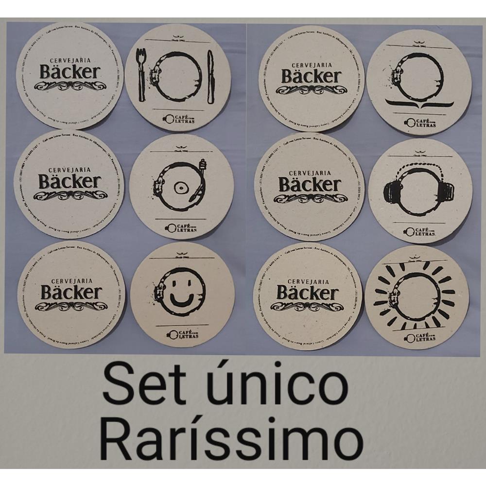 Backer Café com Letras (Set)