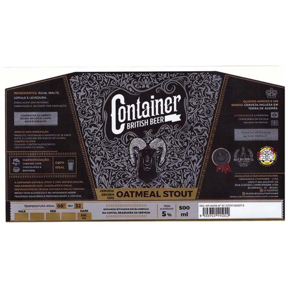 Container Oltmeal Stout 500 ml