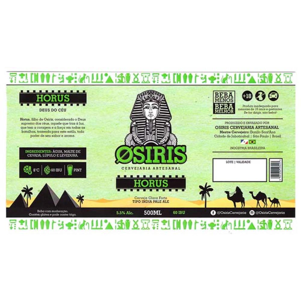 Osiris Cervejaria Horus IPA 500 ml
