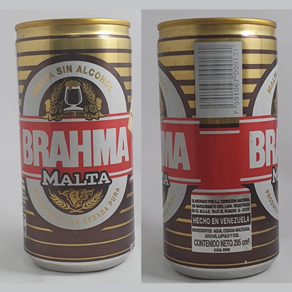 Brahma Malta Venezuela 2003 295 cm3  (lata vazia)