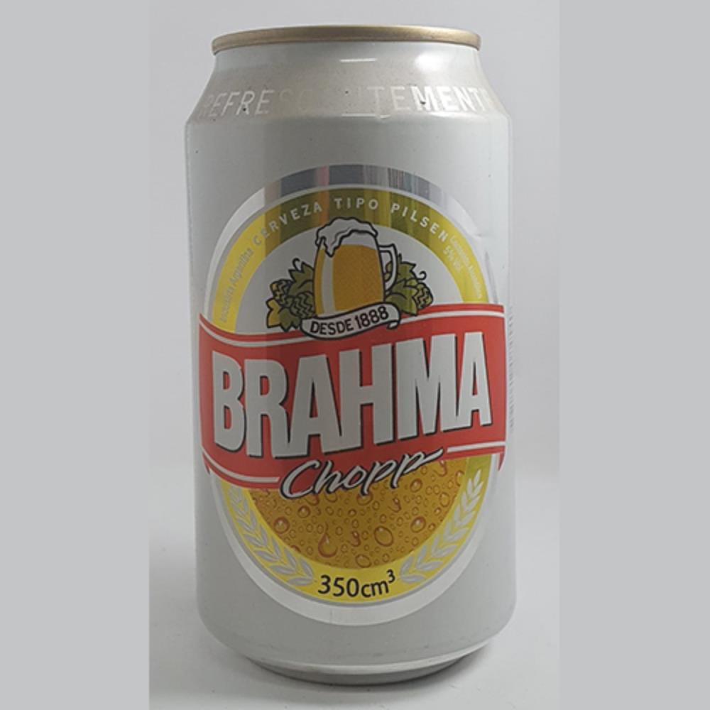 Brahma Refrescantemente Argentina  (lata vazia)