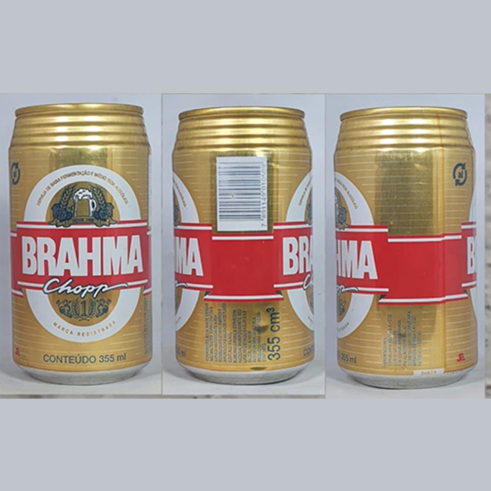 Brahma Venezuela para o Brasil 355 ml 1998  (lata vazia)
