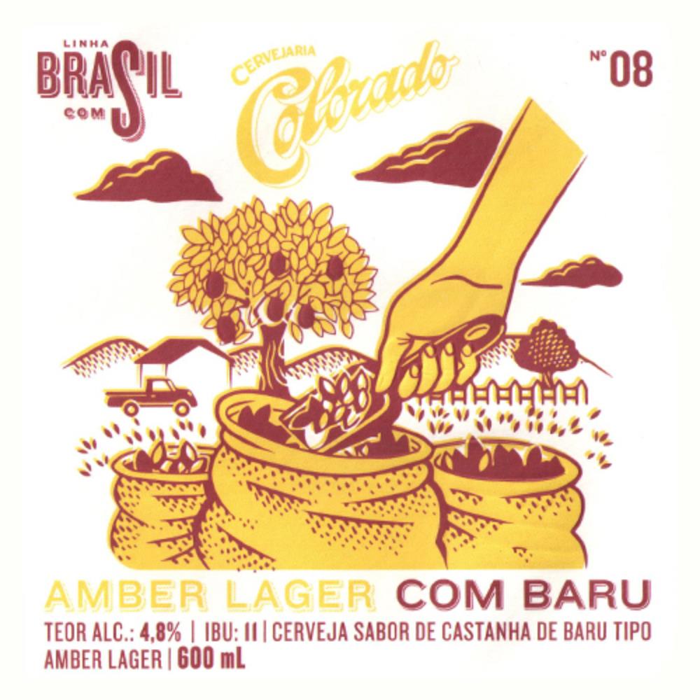 Colorado Brasil Com S 08 Amber Lager com Baru