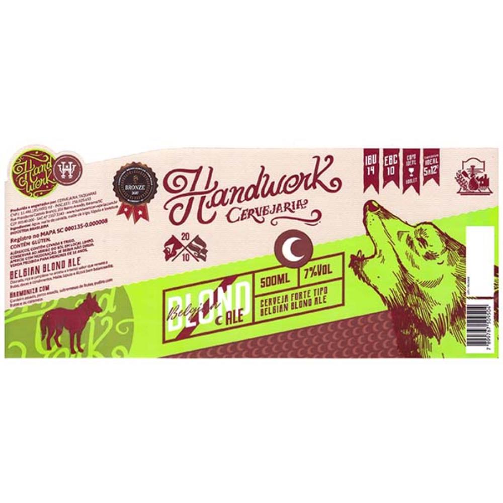 Handwerk Belgian Blond Ale 500 ml