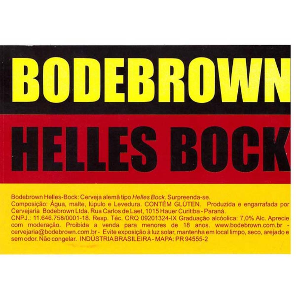 Bodebrown Helles Bock 600 ml