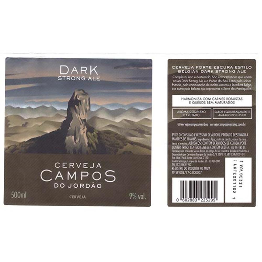 Campos do Jordão Dark Strong Ale 500 ml