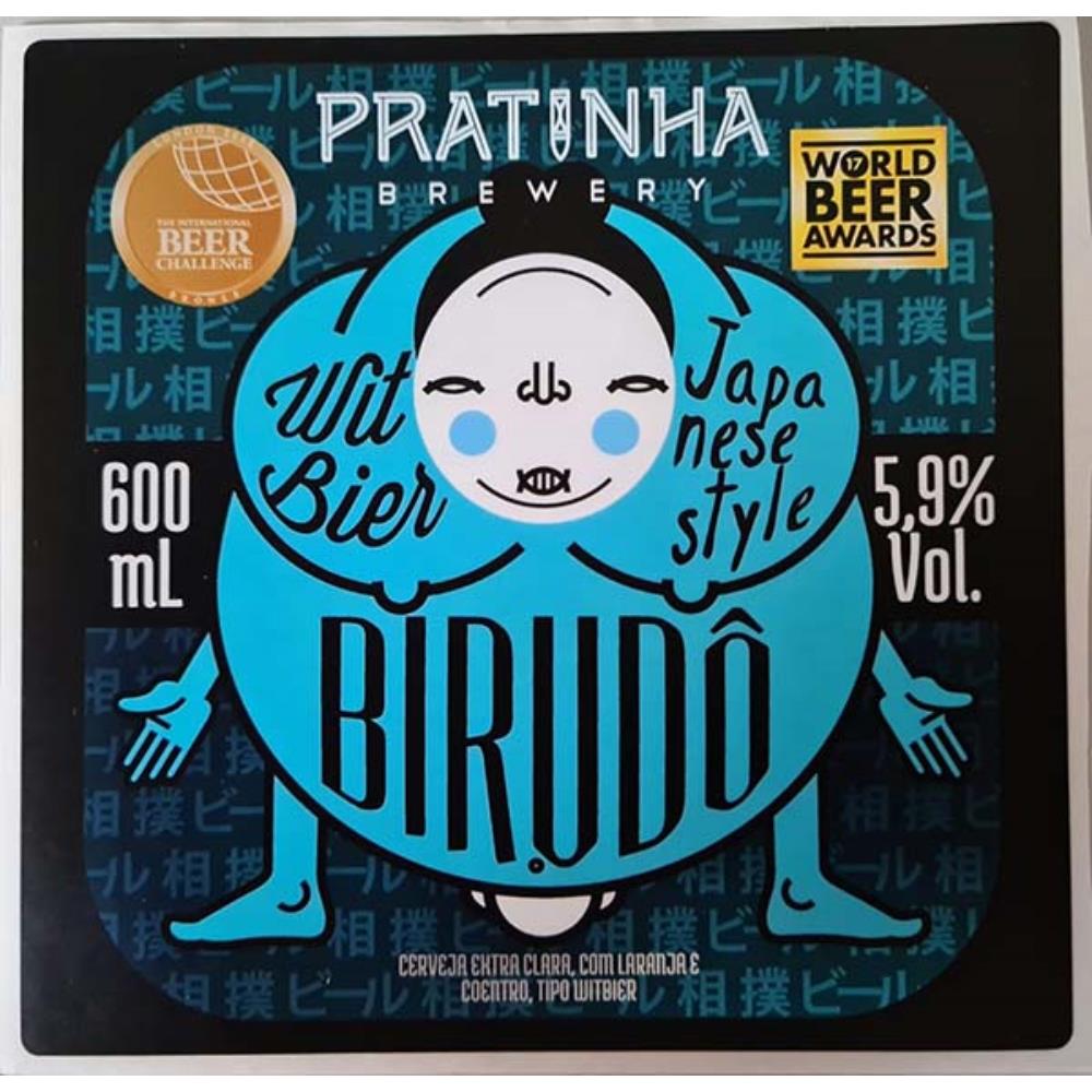 Pratinha Birudô Witbier Beer Chalenge 600 ml