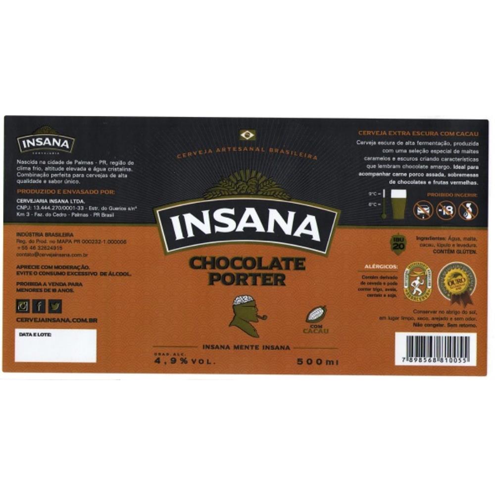 Insana Chocolate Porter - 500 ml