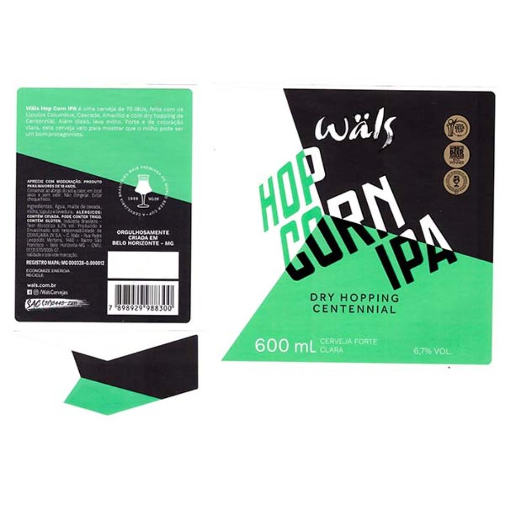 wals Hop Corn IPA 600 ml