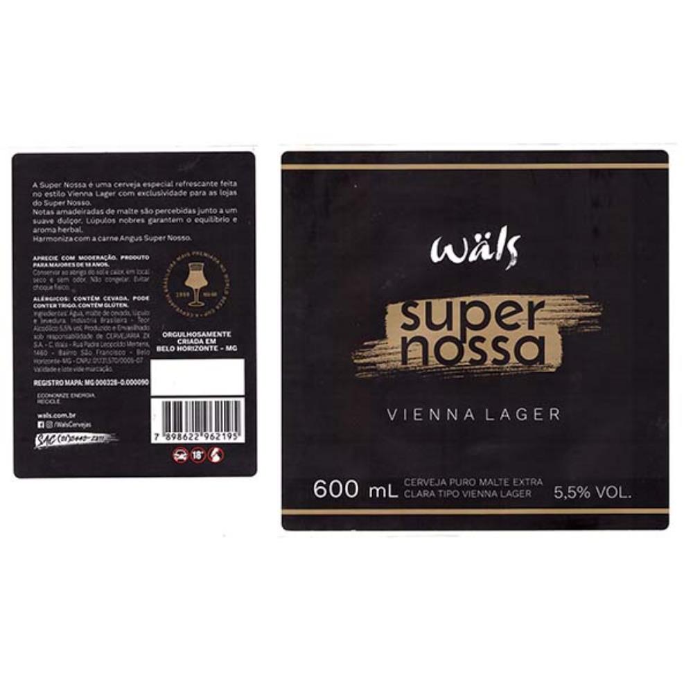 Wals Super Nossa Vienna Lager 600 ml