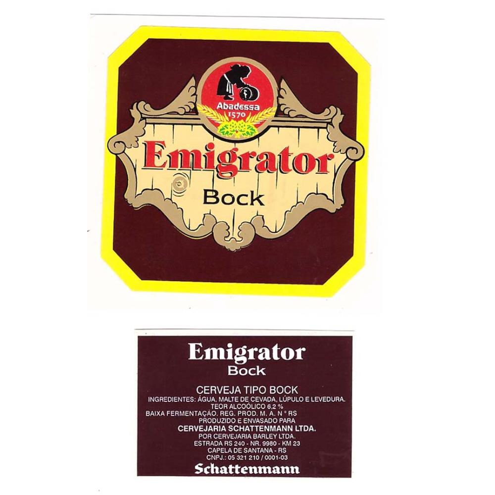 Abadessa Emigrator Bock