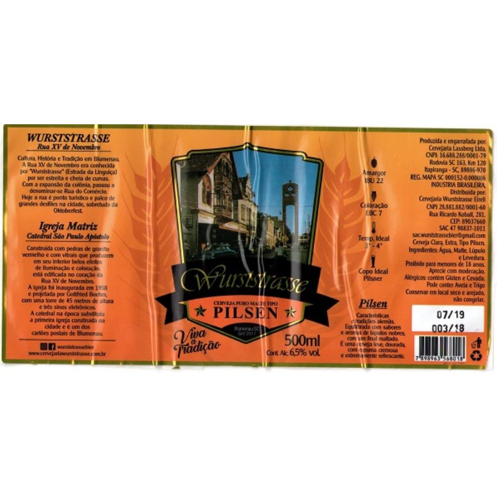 Wurststrasse Pilsen 500ml