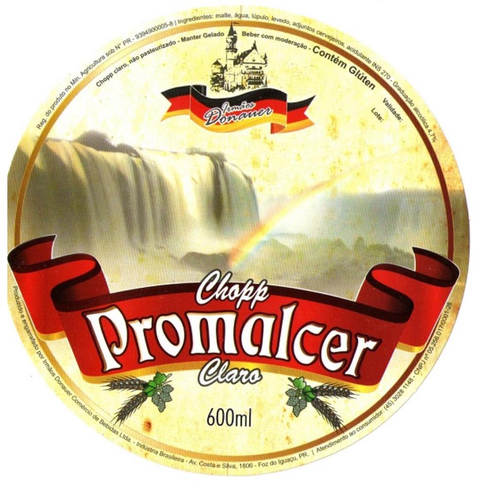 PROMALCER Chopp Claro 600ml