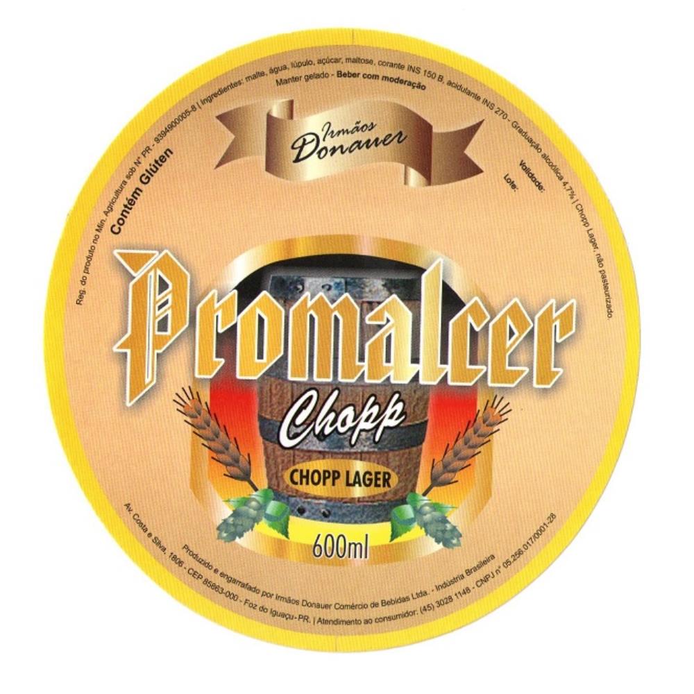 PROMALCER Chopp Lager 600ml