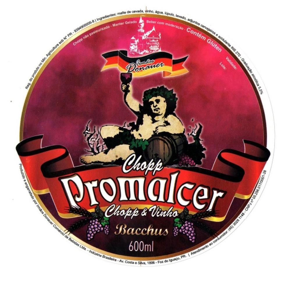 PROMALCER Chopp e Vinho Bacchus 600ml